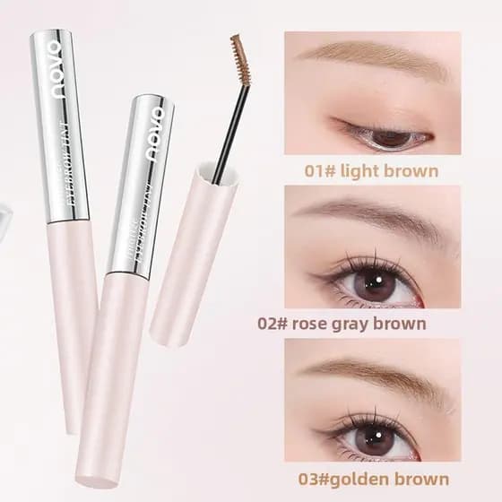 Gel Sobrancelhas Pincel Preciso Volume Natural Fosco Longa Duração Não Transfere