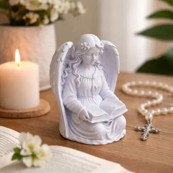 Estatueta Anjo Decorativo Regilioso