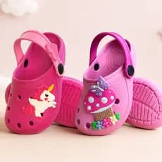 Kit 2 Pares Babuche Infantil Menina