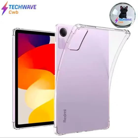 capa tablet redmi pad se 11 capa transparente air-bags silicone macio tpu