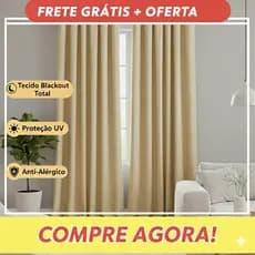 cortina blackout para sala 3.00x2.80 blackout em tecido