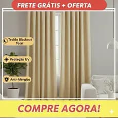 cortina blackout em tecido sala e janela blackout  3.00x2.80