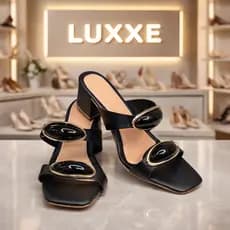 Tamanco salto baixo Tamanco luxxo Tamanco  feminino