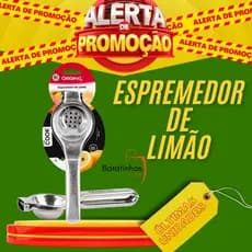 Espremedor De Limão De Inox Ideal Para Sucos Drinks Bebidas Prático Para Cozinha Multiuso