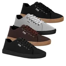 KIT 4 pares de tênis masculino casual para todas ocasiões