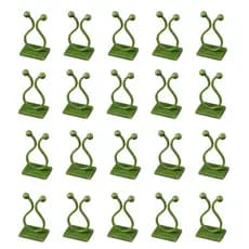 20 Ganchos Jardim Vertical Adesivo Parede Planta Trepadeira