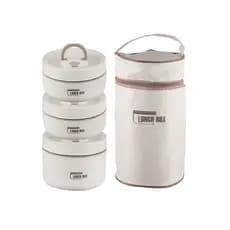 Kit 3 Marmitas Térmicas Premium+ Bolsa Térmica Para Viagem