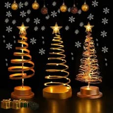 Árvore de Natal com LED Decorativa - Iluminação Charmosa para Qualquer Ambiente