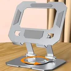 Suporte ergonômico ajustável de 360 ​​graus para laptop, suporte de mesa, suporte portátil, suporte para laptop