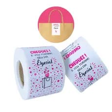 Lacres Fecha Sacola - Cheguei! - 10 x 3,4 cm | Pacote com 100 ou 500 Unidades