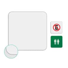 20 Chapas De Metal Para Sublimação 10x10cm Placas Resinadas Personalização de Artes e Estampas