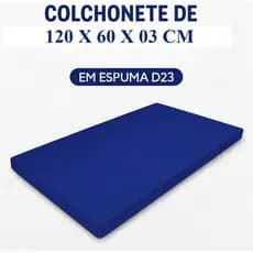 Colchonete academia pilates ioga  treino fitness abdominal ginastica  D23 120x60x03
