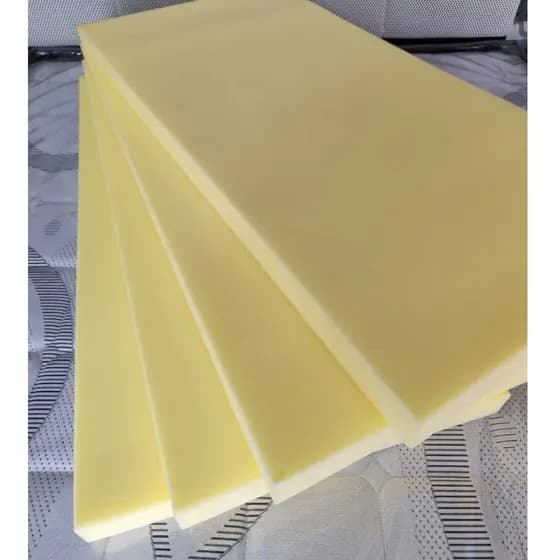 Lamina espuma para sofa cadeira poltronas acentos encostos cabeceiras  D33 100x50x05