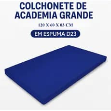 Colchonete academia pilates treino fitness abdominal ginastica D23 120x60x03
