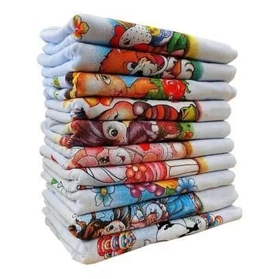 Pano De Prato Atacado Premium Estampado Kit Com 10 Peças