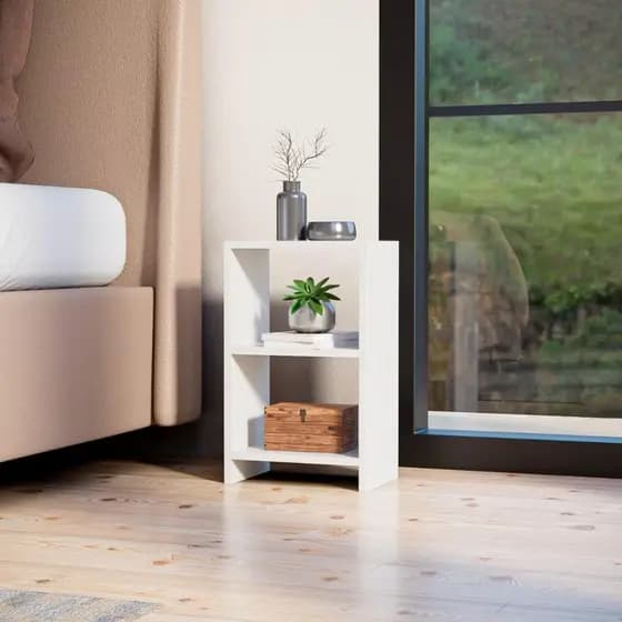 Mesa Cabeceira Moderna - Decoração de Quarto em MDF