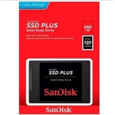 HD SSD SanDisk SD240gb 2.5" SATA III 6gb/s