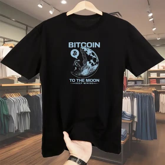 Camisa Bitcoin Camisa Oversized Camisa Masculina  Streetwear