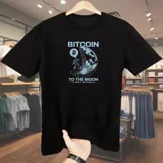 Camisa Bitcoin Camisa Oversized Camisa Masculina  Streetwear
