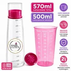 Regador de Bolo Chuveirinho + Copo Regador 570 ml