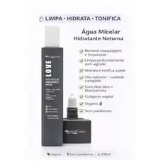 Água Micelar Hidratante Noturna Max Love Studio – 290ml