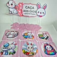 Coelho de páscoa  kit Caça aos Ovos Coelho Ovo de páscoa coelho