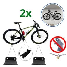 Kit 2 Suporte de Bike Bicicleta Fixo Parede Universal Speed MTB