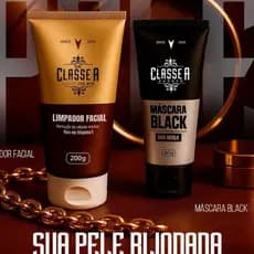 kIt Mascara Black e LImpador Facial Classe A