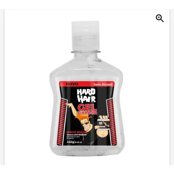 GEL FIXADOR 240G INCOLOR - HARD HAIR