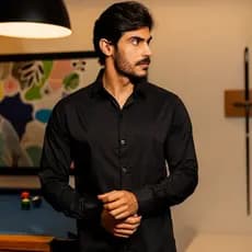 Camisa Social Masculina Manga Longa Slim Fit Confort谩vel Elegante Casual Premium Direto de F谩brica