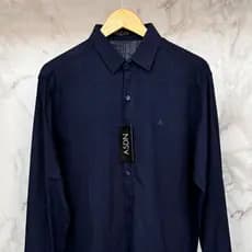 Camisa Social Masculina Manga Longa 100% Algod茫o Conforto e Estilo