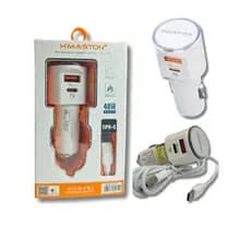 CARREGADOR VEICULAR CARRO TURBO RÁPIDO USB-C IPHONE