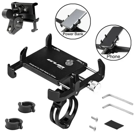 Suporte de Celular GUB PLUS21 | Bicicleta, Moto e Patinete Elétrico