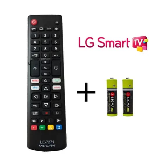 Controle Remoto Smart TV LG LCD LED LE-7271