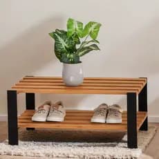 Estante Multiuso Sapateira Modelo Industrial 2 prateleiras - Organização e Estilo para seu Lar