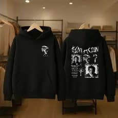 Moletom Canguru Blusa Frio Inverno C/Capuz Confortavel Capote Streetwear XXXTentacion Sad Trap Rap  ? Hope Moonlight