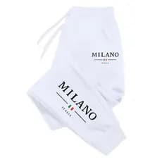Calça Moletom Masculina Jogger Milano Modelo Novo Academia Confortável Com Bolsos Algodão