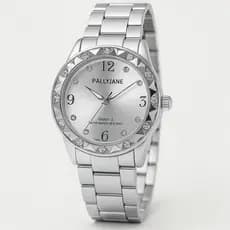 Relógio Feminino Pallyjane Guke Dourado Banhada a Ouro 18k Casual em Aço Inoxidável