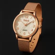 Relógio Vip Feminino em Aço Inoxidável Elegante Quartzo – Casual e Sofisticado