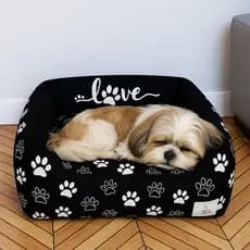 Caminha Para Cachorro E Gato Cama Pet Toque Aveludado 60x60