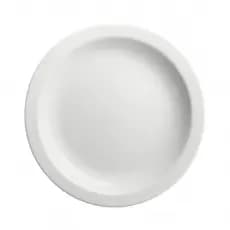 Prato Raso Porcelana  Tramontina 28cm Resistente Ideal para Hotel Restaurante Buffet e Casa
