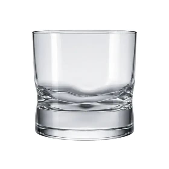 Copo De Whisky De Vidro Amassadinho Elegante Uísque 250ml Resistente Bar Lanchonete