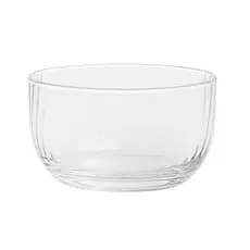 Bowl de Vidro 475ml Transparente Para Sobremesas Frutas Saladas Sorvetes e Uso Gourmet em Restaurantes e Casa