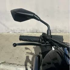 Retrovisor Esportivo Pandão Kawasaki Z400 Honda 5 Pontas/Par Haste Longa