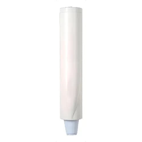 Dispenser Porta-Copo Descartável de Café Clean Executiva Cor Branco - Premisse