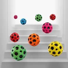 Bolas de borracha para crianças, bolas saltitantes altas, bola de primavera, bola de alívio do estresse, jogos de festa