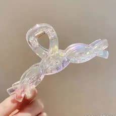 Vários estilos de presilhas de cabelo de sereia para mulheres.