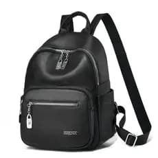Mochila Multiuso De Couro Macio De Alta Qualidade Viagem Escolar