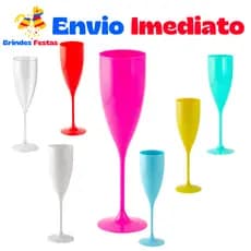 Kit 50 - Taça De Champanhe - 250ml - Festa Novo