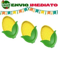 Kit com 3 Bandejas de Milho – Lançamento Mirandinha para Festas e Decoração
